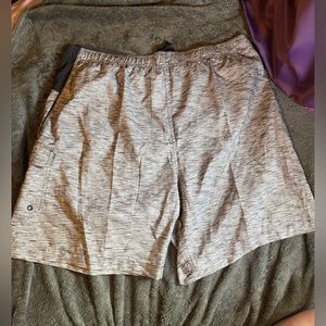 Men’s Gray/Black Swimming Trunks